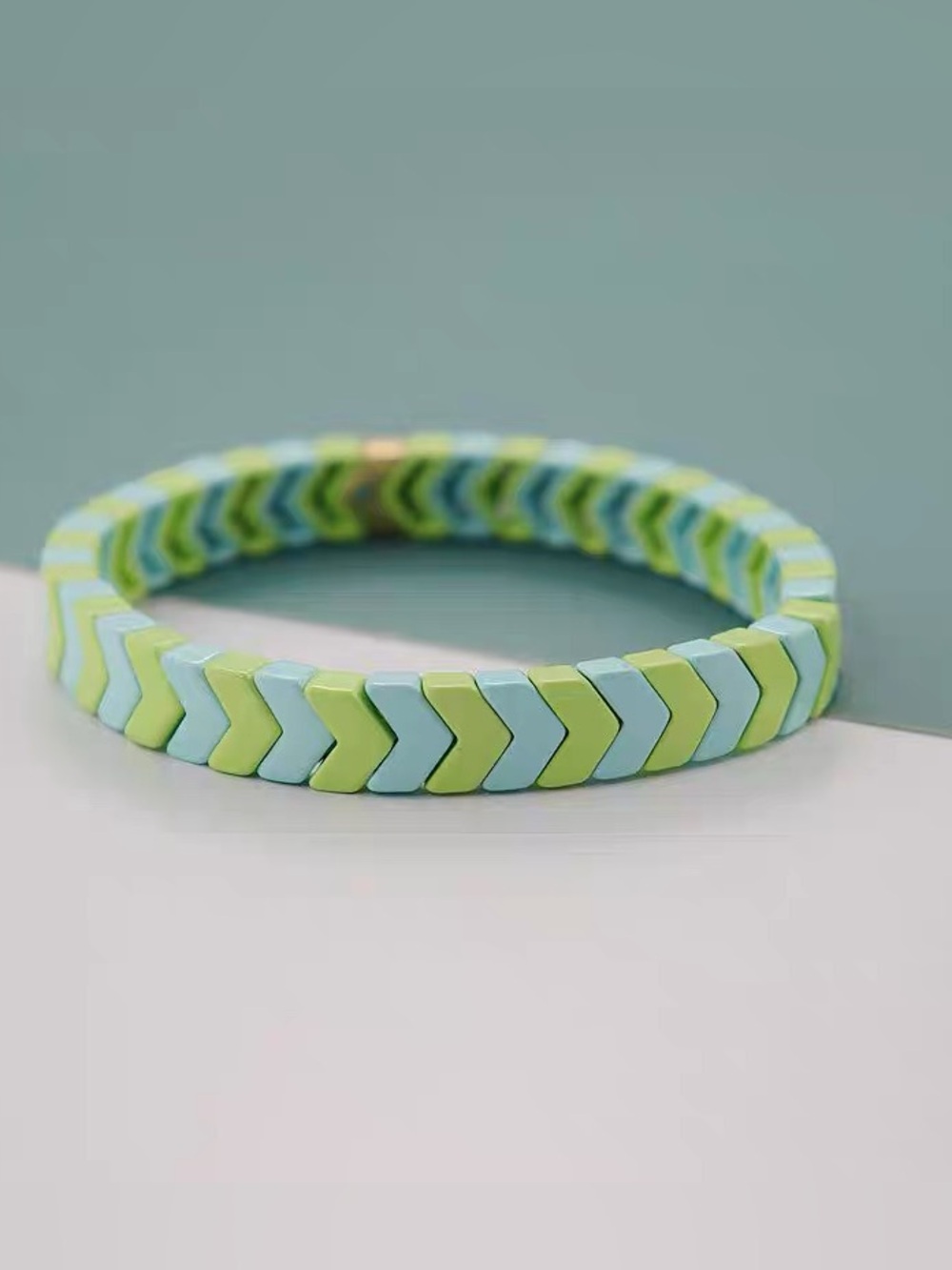 Roxanne Assoulin - Rainbow Brite Bit X Bit Arrow Colorful Stretch Bracelet
